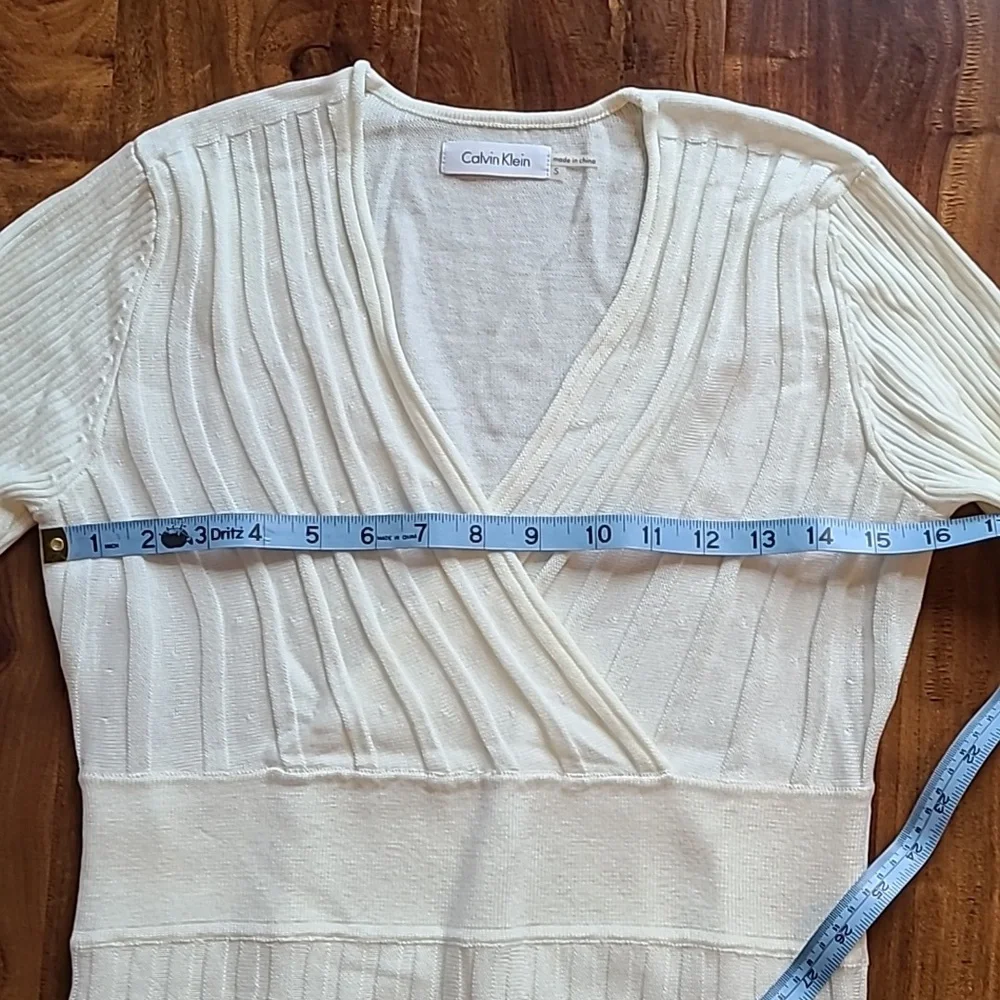🎉Host Pick🎉 Calvin Klein Ribbed Knit Sweater Dress - Picture 7 of 11